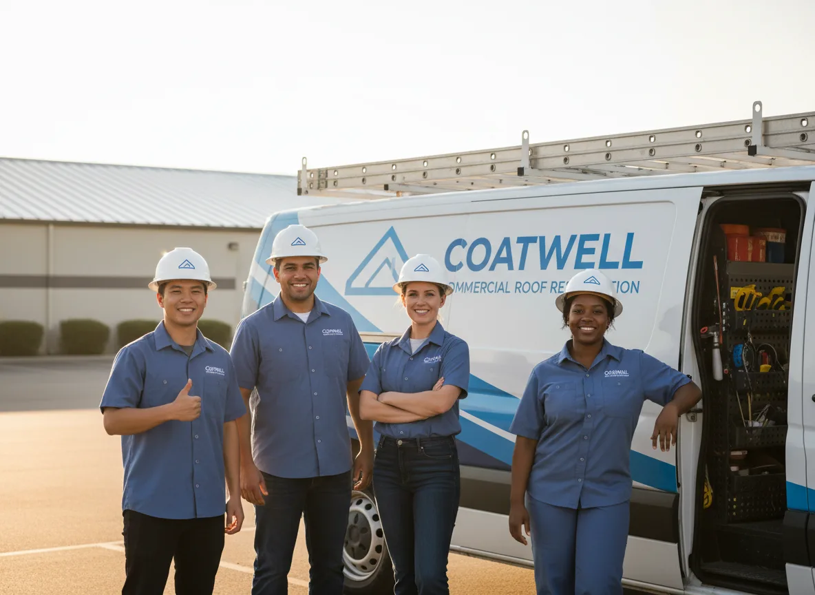 Commercial roof coating company in Evening Shade, AR